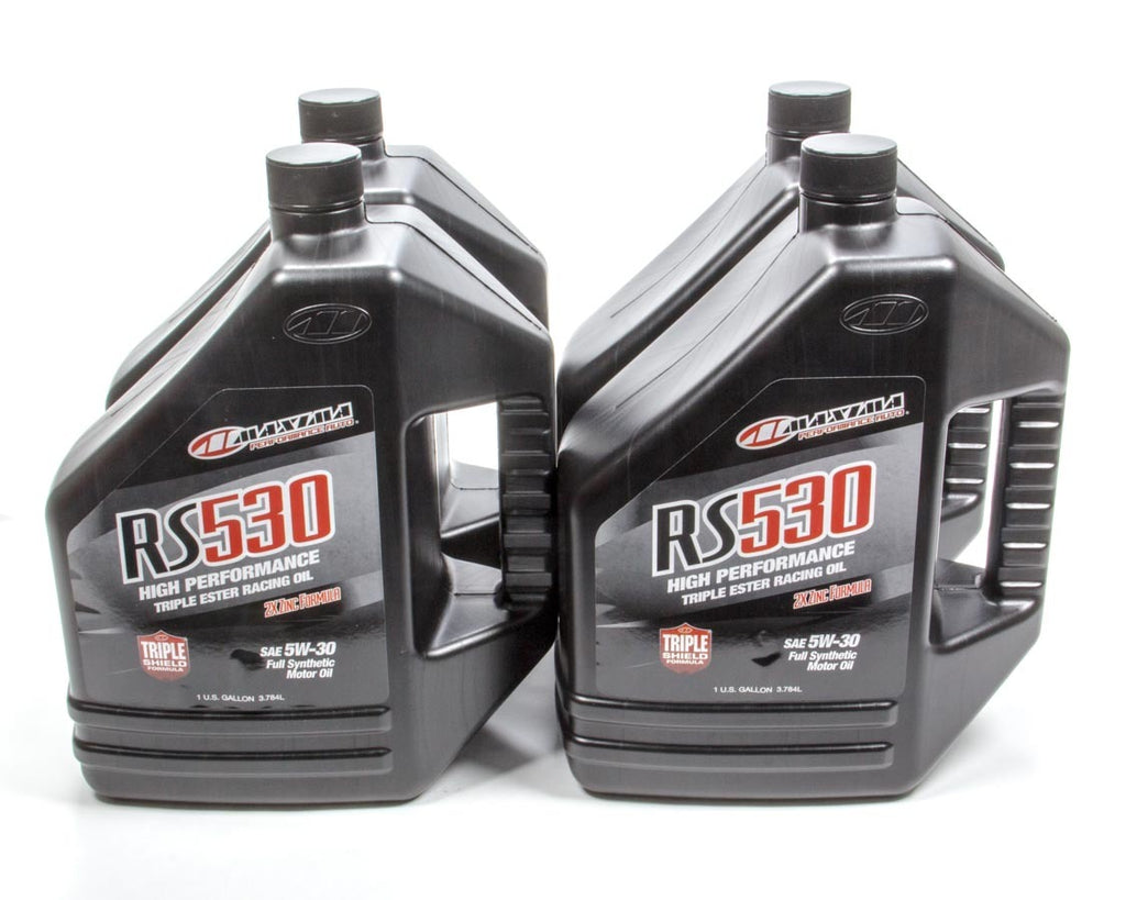 MAXIMA RACING OILS 39-919128 5w30 Synthetic Oil Case 4x1 Gallon RS530