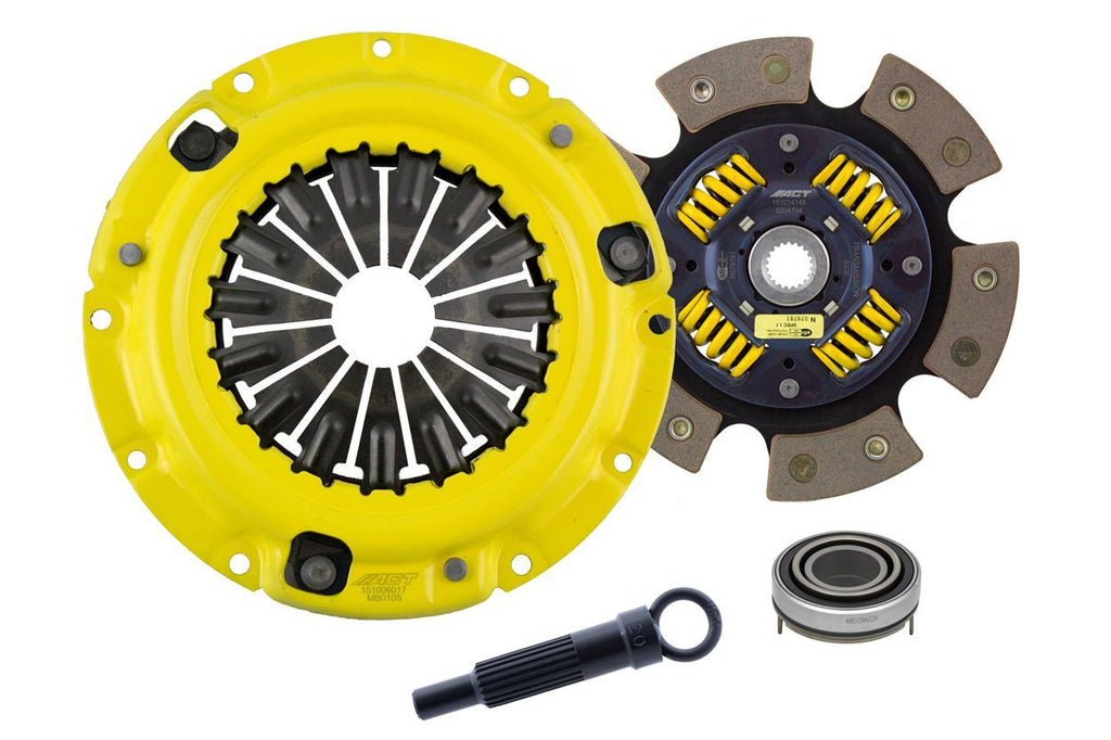 Advanced Clutch MB1-SPG6 ACT Sport Race Sprung 6 Pad Clutch Kit for Select Chrysler Sebring, Dodge Stealth, Eagle Summit, Eagle Talon, Mitsubishi 3000GT, Mitsubishi Eclipse, Mitsubishi Expo, Mitsubishi Galant, Plymouth Colt, Plymouth Laser
