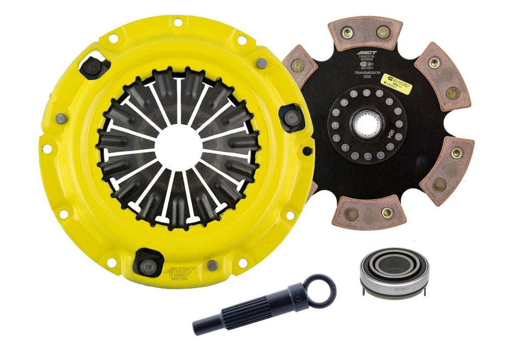 Advanced Clutch MB1-SPR6 ACT Sport Race Rigid 6 Pad Clutch Kit for Select Chrysler Sebring, Dodge Stealth, Eagle Summit, Eagle Talon, Mitsubishi 3000GT, Mitsubishi Eclipse, Mitsubishi Expo, Mitsubishi Galant, Plymouth Colt, Plymouth Laser