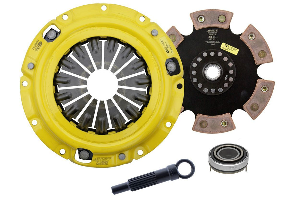 Advanced Clutch MB1-XXR6 ACT Max Extreme Race Rigid 6 Pad Clutch Kit for Select Chrysler Sebring, Dodge Stealth, Eagle Summit, Eagle Talon, Mitsubishi 3000GT, Mitsubishi Eclipse, Mitsubishi Expo, Mitsubishi Galant, Plymouth Colt, Plymouth Laser
