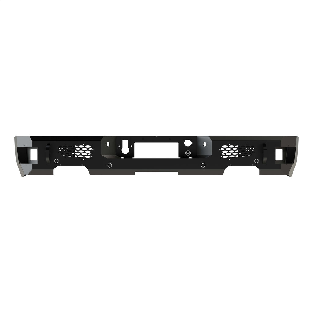 Ranch Hand MBC19HBMSL Midnight Series Rear Bumper for Select Chevrolet Silverado 1500, Chevrolet Silverado LTD, GMC Sierra 1500, GMC Sierra Limited