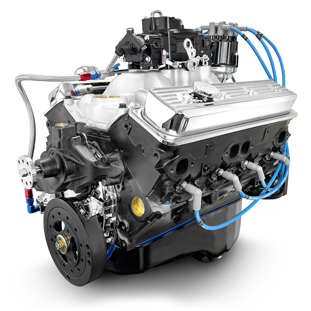 BluePrint Engines MBP3550CTC 355CI GM Marine Small Block Compatible Base Dressed -Carb