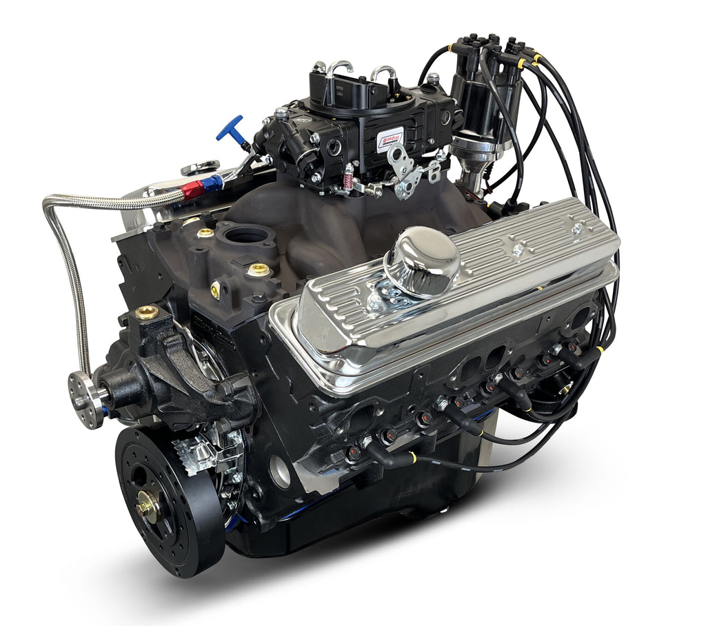 BluePrint Engines MBP3830CTC 383CI GM Marine Small Block Compatible Base Dressed -Carb