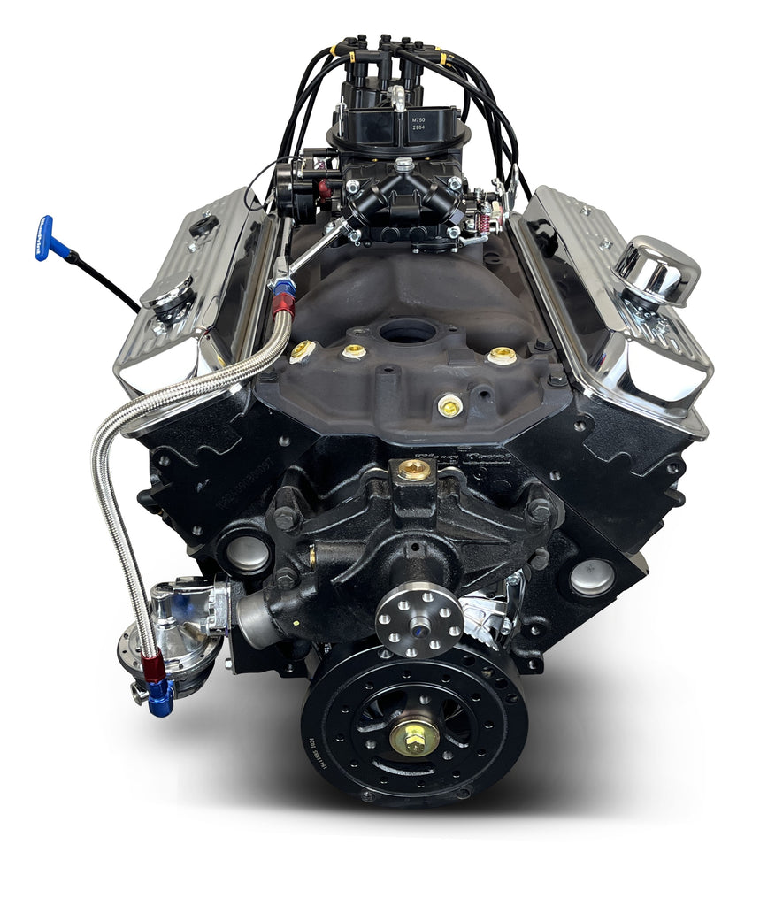 BluePrint Engines MBP3830CTC 383CI GM Marine Small Block Compatible Base Dressed -Carb