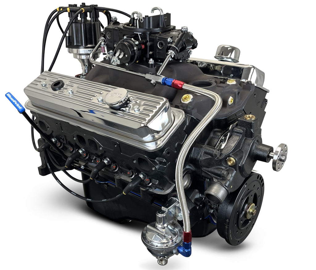 BluePrint Engines MBP3830CTC 383CI GM Marine Small Block Compatible Base Dressed -Carb