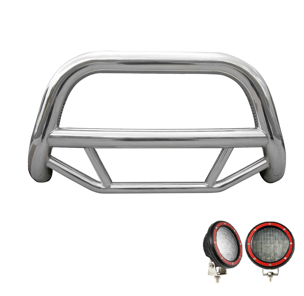 Black Horse Off Road MBS-HOB3301-PLFR Max Bull Bar Kit for Select Honda CR-V