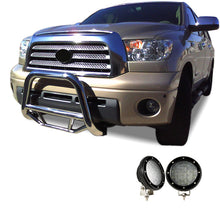 Load image into Gallery viewer, Black Horse Off Road MBS-TOD1009-PLFB Max Bull Bar Kit for Select Toyota Sequoia, Toyota Tundra