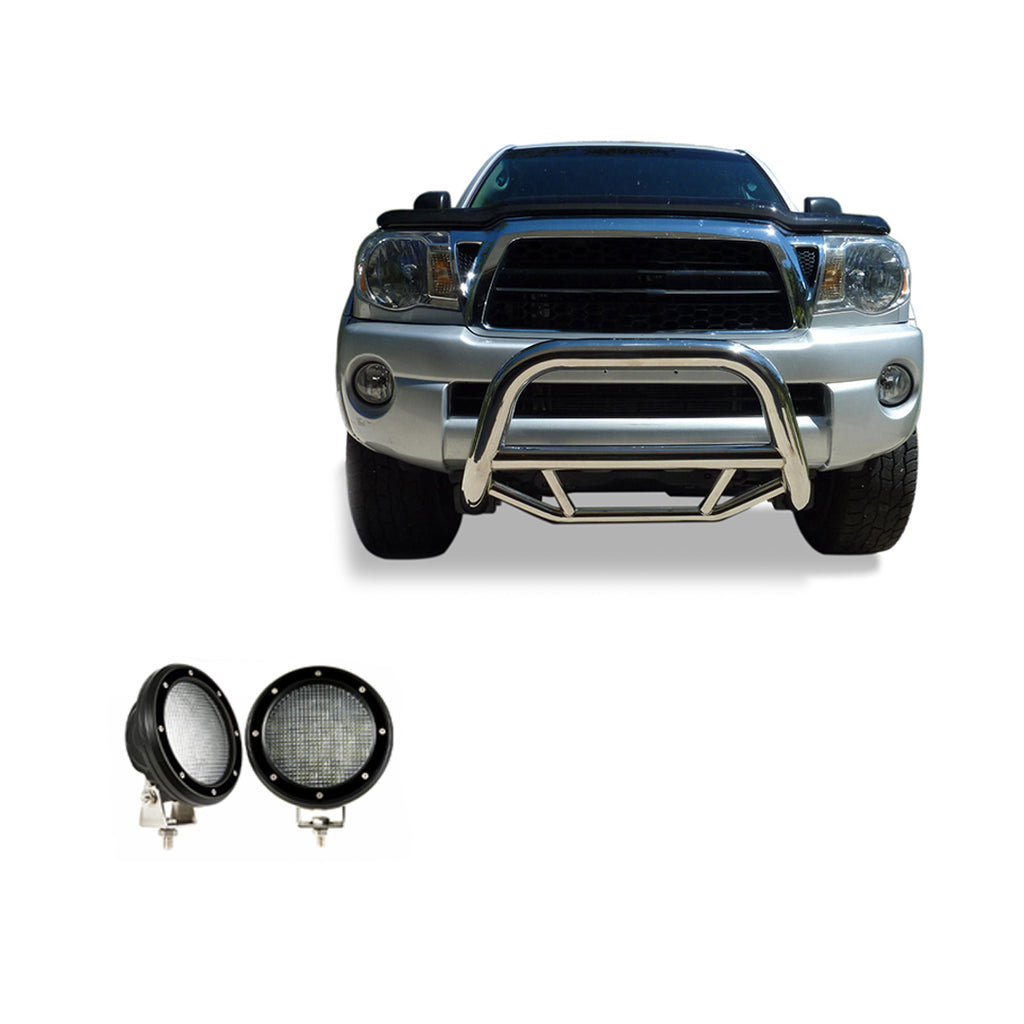 Black Horse Off Road MBS-TOD1109-PLFB Max Bull Bar Kit for Select Toyota Tacoma