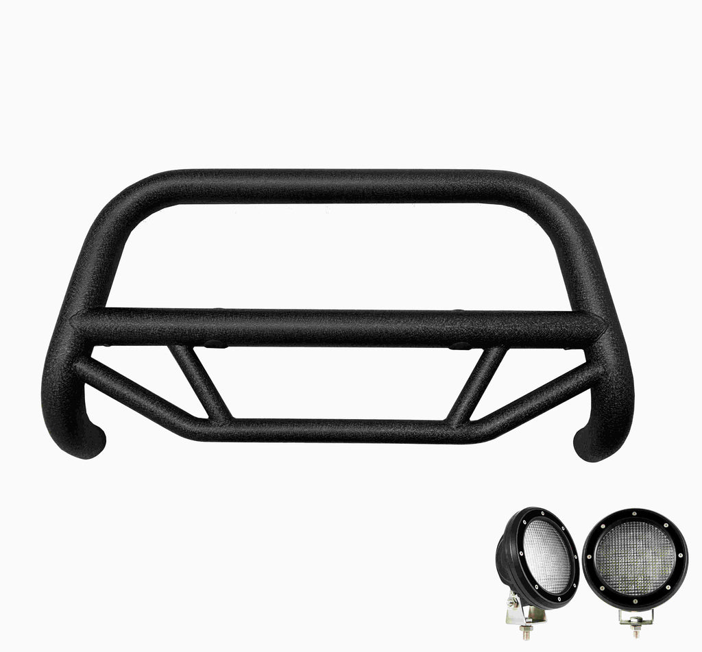 Black Horse Off Road MBT-MG403-PLFB Max T Bull Bar Kit for Select Chevrolet Silverado 1500, Chevrolet Silverado LTD