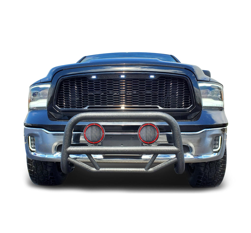 Black Horse Off Road MBT-MR1312-PLFR Max T Bull Bar Kit for Select Dodge Ram 1500, Ram 1500, Ram Classic