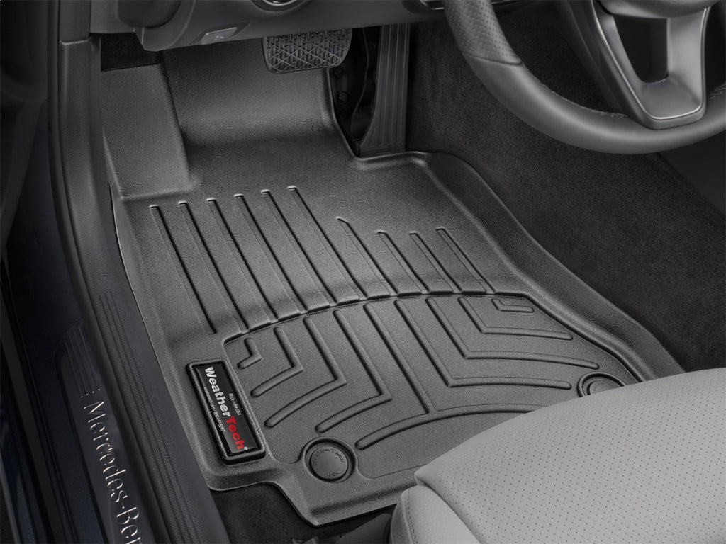 Weathertech 446761 FloorLiner™ DigitalFit® for Select Mercedes-Benz C300, Mercedes-Benz C350e, Mercedes-Benz C400, Mercedes-Benz C43 AMG, Mercedes-Benz C450 AMG, Mercedes-Benz C63 AMG, Mercedes-Benz C63 AMG S, Mercedes-Benz E400, Mercedes-Benz E450,