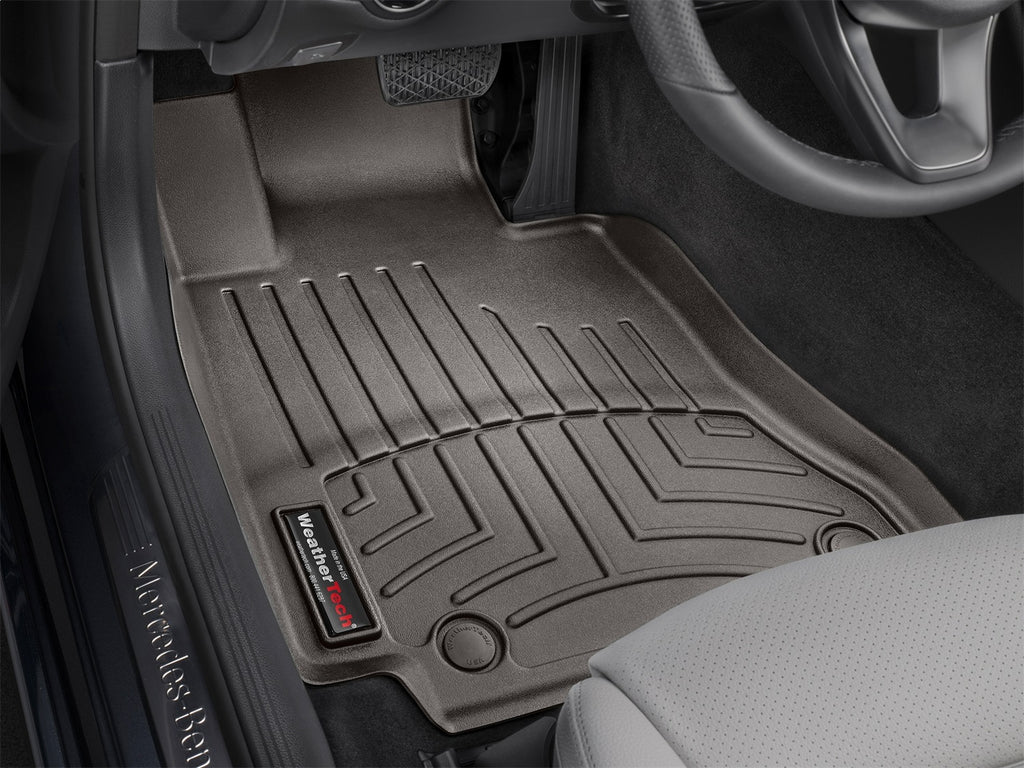 Weathertech 476761 FloorLiner™ DigitalFit® for Select Mercedes-Benz C300, Mercedes-Benz C350e, Mercedes-Benz C400, Mercedes-Benz C43 AMG, Mercedes-Benz C450 AMG, Mercedes-Benz C63 AMG, Mercedes-Benz C63 AMG S, Mercedes-Benz E400, Mercedes-Benz E450,