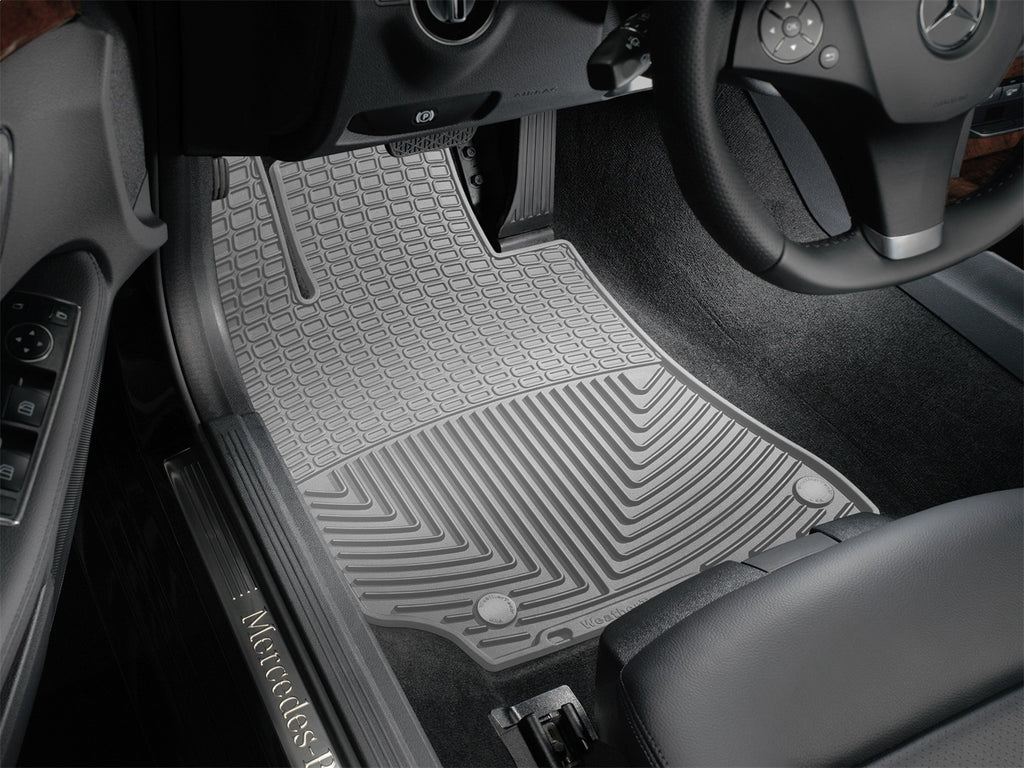 Weathertech W357GR All Weather Floor Mats for Select Mercedes-Benz CLS400, Mercedes-Benz CLS550, Mercedes-Benz CLS63 AMG, Mercedes-Benz CLS63 AMG S, Mercedes-Benz E250, Mercedes-Benz E350, Mercedes-Benz E400, Mercedes-Benz E550, Mercedes-Benz E63 AMG,