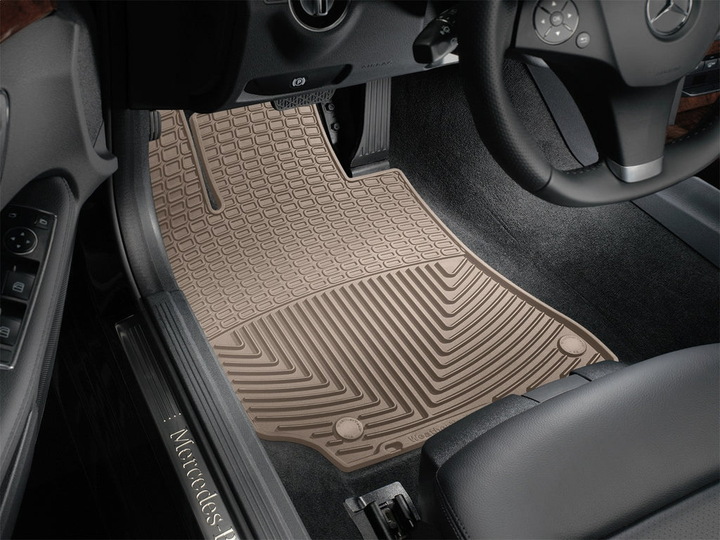 Weathertech W357TN All Weather Floor Mats for Select Mercedes-Benz CLS400, Mercedes-Benz CLS550, Mercedes-Benz CLS63 AMG, Mercedes-Benz CLS63 AMG S, Mercedes-Benz E250, Mercedes-Benz E350, Mercedes-Benz E400, Mercedes-Benz E550, Mercedes-Benz E63 AMG,