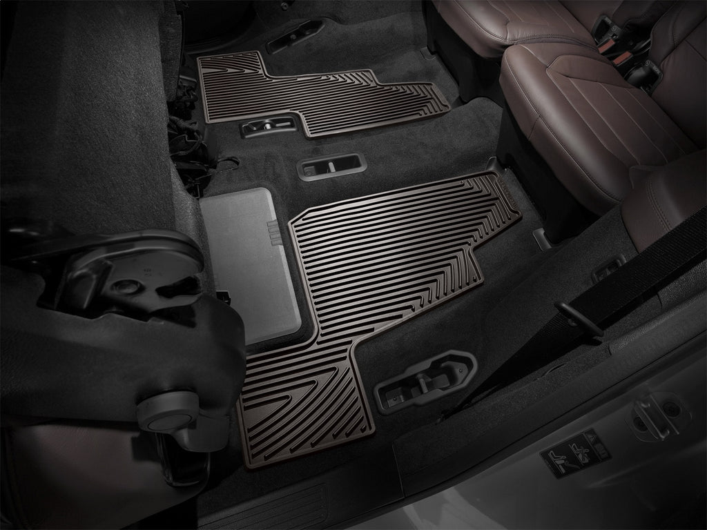 Weathertech W316CO All Weather Floor Mats for Select Mercedes-Benz GL350, Mercedes-Benz GL450, Mercedes-Benz GL550, Mercedes-Benz GL63 AMG, Mercedes-Benz GLS350d, Mercedes-Benz GLS450, Mercedes-Benz GLS550, Mercedes-Benz GLS63 AMG