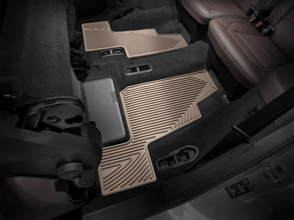 Weathertech W316TN All Weather Floor Mats for Select Mercedes-Benz GL350, Mercedes-Benz GL450, Mercedes-Benz GL550, Mercedes-Benz GL63 AMG, Mercedes-Benz GLS350d, Mercedes-Benz GLS450, Mercedes-Benz GLS550, Mercedes-Benz GLS63 AMG