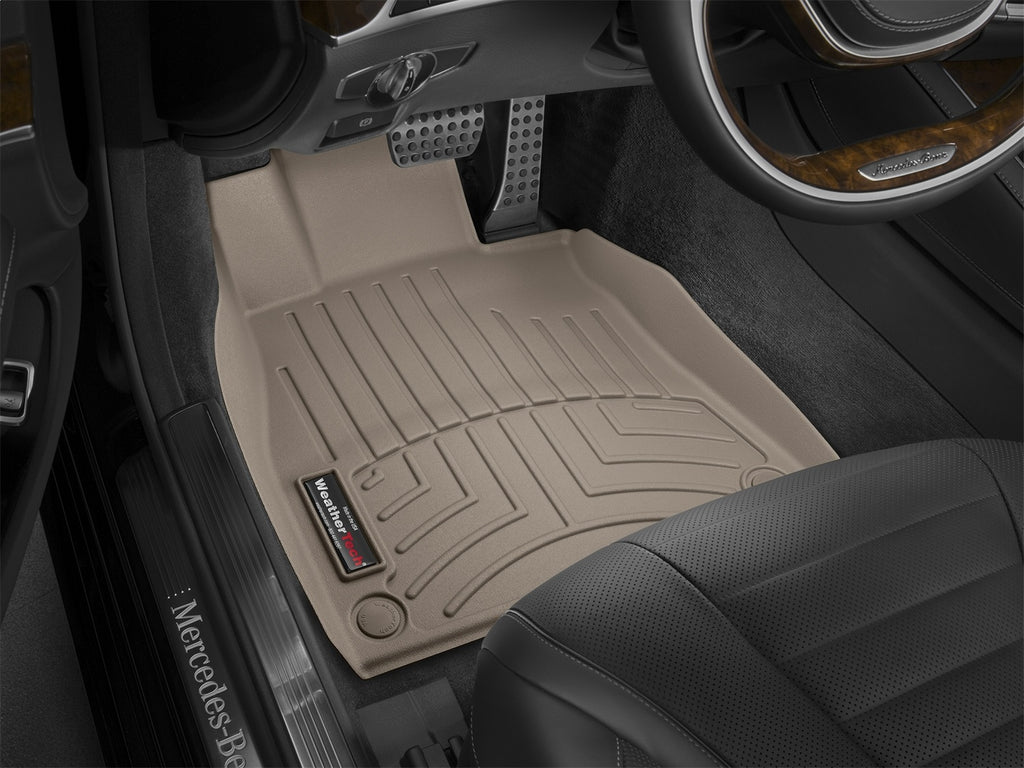 Weathertech 455711 FloorLiner™ DigitalFit® for Select Mercedes-Benz Maybach S550, Mercedes-Benz Maybach S560, Mercedes-Benz Maybach S600, Mercedes-Benz Maybach S650, Mercedes-Benz S450, Mercedes-Benz S550, Mercedes-Benz S550e, Mercedes-Benz S560,