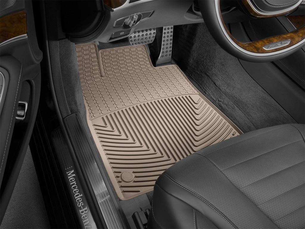 Weathertech W351TN All Weather Floor Mats for Select Mercedes-Benz Maybach S550, Mercedes-Benz Maybach S560, Mercedes-Benz Maybach S600, Mercedes-Benz Maybach S650, Mercedes-Benz S450, Mercedes-Benz S500, Mercedes-Benz S550, Mercedes-Benz S550e,