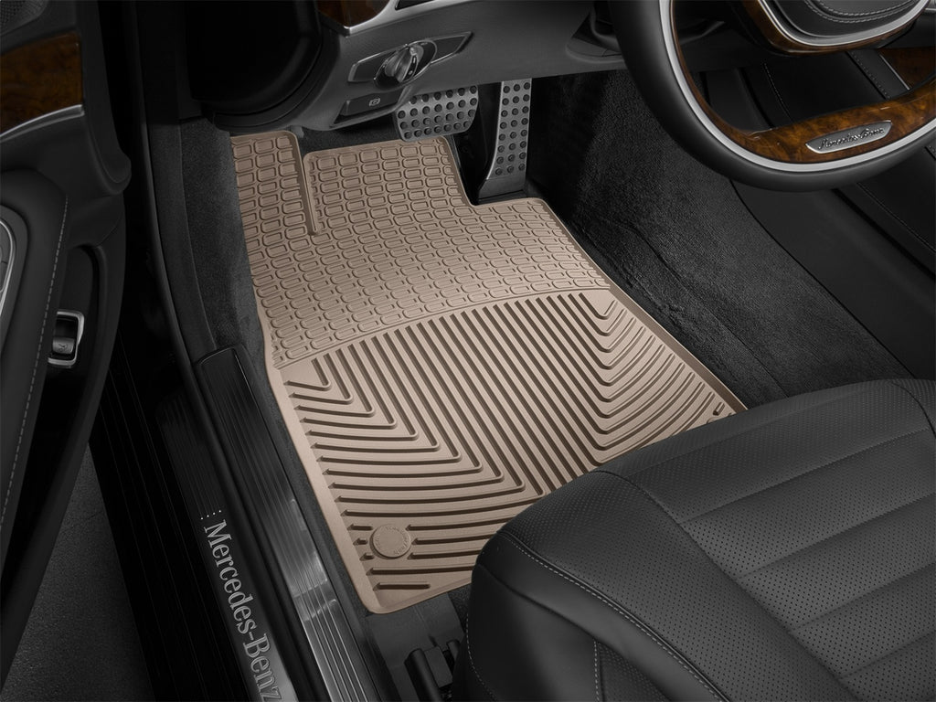 Weathertech W351TN All Weather Floor Mats for Select Mercedes-Benz Maybach S550, Mercedes-Benz Maybach S560, Mercedes-Benz Maybach S600, Mercedes-Benz Maybach S650, Mercedes-Benz S450, Mercedes-Benz S500, Mercedes-Benz S550, Mercedes-Benz S550e,