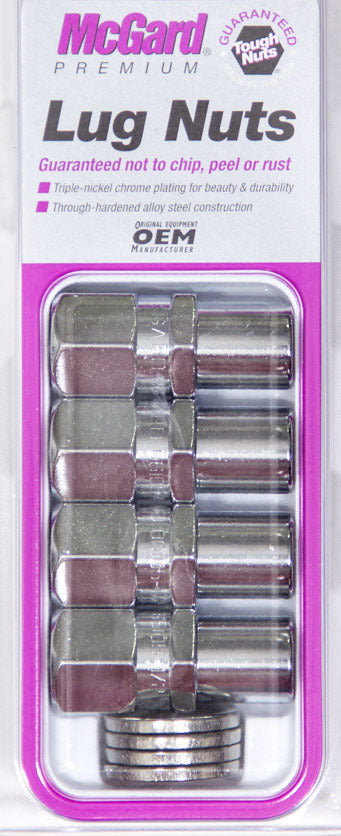 MCGARD 61007 LUG NUT 12MM X 1.50 STD SHANK RACING (4)