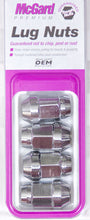 Load image into Gallery viewer, MCGARD 64012 LUG NUT 12MM X 1.50 BULGE CONICAL SEAT (4)