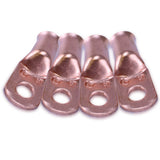 MECHMAN ALTERNATORS CR1038 1/0 Gauge Copper Cable End 3/8in Hole 4 Pack