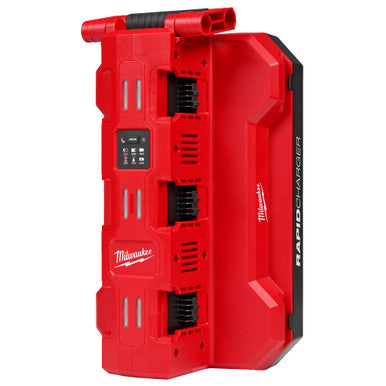 Milwaukee 48-59-1817 M18 Six Bay Daisy Chain Rapid Charger w/ PACKOUT Compatibility
