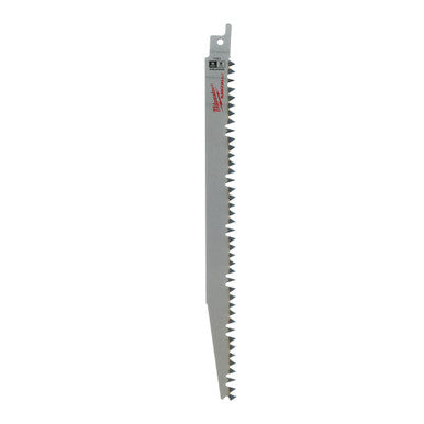 Milwaukee 48-00-1304 9" 5 TPI Fleam Ground Pruning SAWZALL Blade for Clean Wood