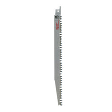 Load image into Gallery viewer, Milwaukee 48-00-1304 9&quot; 5 TPI Fleam Ground Pruning SAWZALL Blade for Clean Wood