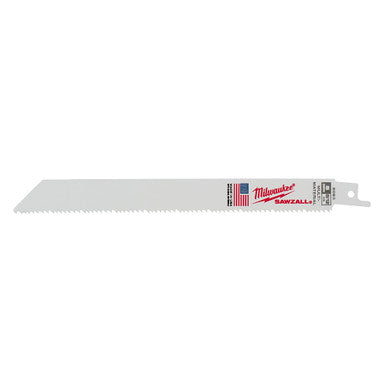 Milwaukee 48-00-5093 8" 8/12 TPI SAWZALL Blade for Multi-Material - 5 Pack