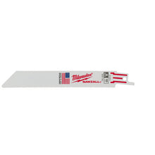 Load image into Gallery viewer, Milwaukee 48-00-5184 6&quot; 18 TPI SAWZALL Blade for Medium Metal - 5 Pack