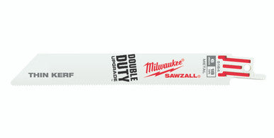 Milwaukee 48-01-7184 6" 18 TPI SAWZALL Blade for Medium Metal