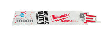 Milwaukee 48-01-9782 6" 14 TPI THE TORCH Ice Hardened SAWZALL Blade