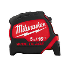 Load image into Gallery viewer, Milwaukee 48-22-0217 5M/16Ft Wide Blade Tape Measure