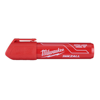 Milwaukee 48-22-3266 INKZALL (12) Extra Large Chisel Tip Red Marker