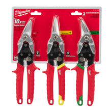 Load image into Gallery viewer, Milwaukee 48-22-4533 3-Piece Aviation Snip Set