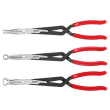 Load image into Gallery viewer, Milwaukee 48-22-6563 3 Pcs Long Reach Hose Grip Pliers Set