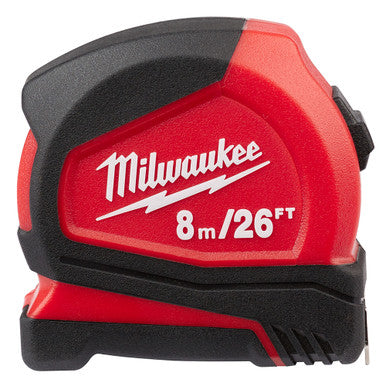 Milwaukee 48-22-6626 8 M/26 Ft. Compact Tape Measure