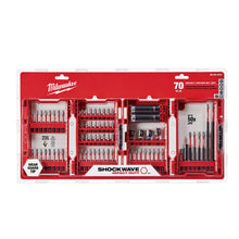Load image into Gallery viewer, Milwaukee 48-32-4021 SHOCKWAVE 70-Piece Impact Drill and Drive Set