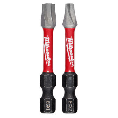 Milwaukee 48-32-4443 2 Pcs SHOCKWAVE Impact Duty 2" ECX Combo Kit