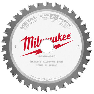Milwaukee 48-40-4070 5-3/8" Metal & Stainless Cutting Circular Saw Blade