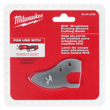 Load image into Gallery viewer, Milwaukee 48-44-2769 M12 Brushless Pruning Shears Replacement Blade