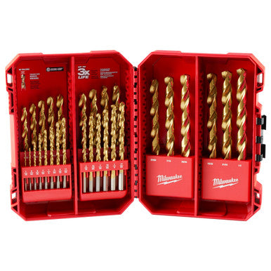 Milwaukee 48-89-0012 29 Pcs THUNDERBOLT Titanium Drill Bit Set