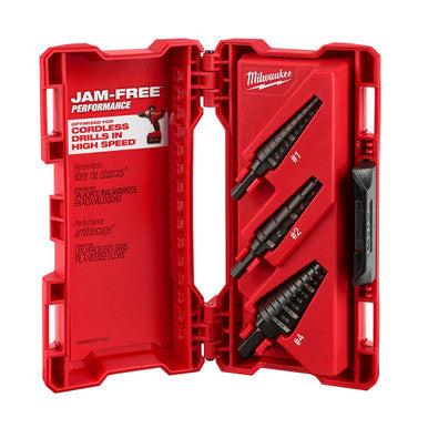Milwaukee 48-89-9221 3-Piece Step Drill Bit Set