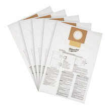 Load image into Gallery viewer, Milwaukee 49-90-1979 Fleece Dust Bags (5Pk) - 6 Gallon