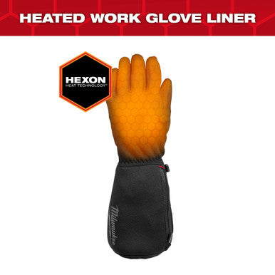 Milwaukee M701B-21S Heated Work Glove Liners - Black - S