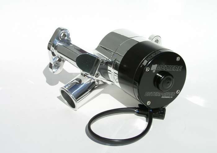 MEZIERE WP301U SBC Billet Electric W/P - Hi-Flow - Polished