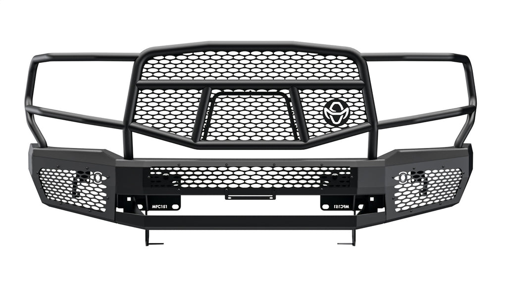 Ranch Hand MFC151BM1 Midnight Series Front Bumper for Select Chevrolet Silverado HD, Chevrolet Silverado HD