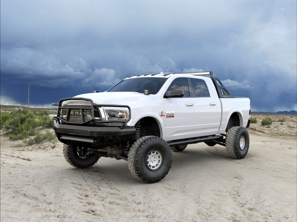 Ranch Hand MFD101BM1 Midnight Series Front Bumper for Select Dodge Ram 2500, Dodge Ram 3500, Ram 2500, Ram