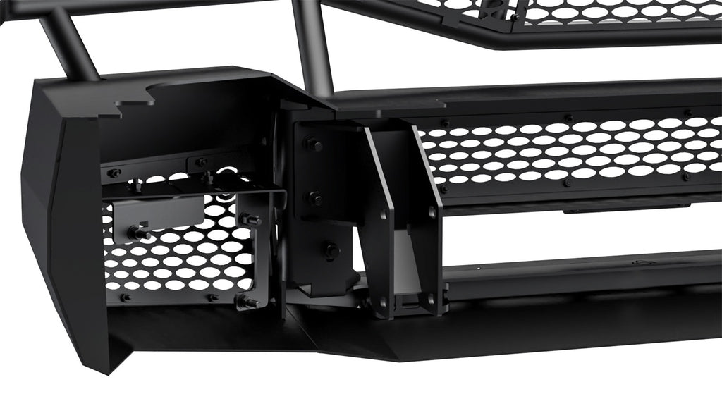 Ranch Hand MFD191BM1 Midnight Series Front Bumper for Select Ram 2500, Ram